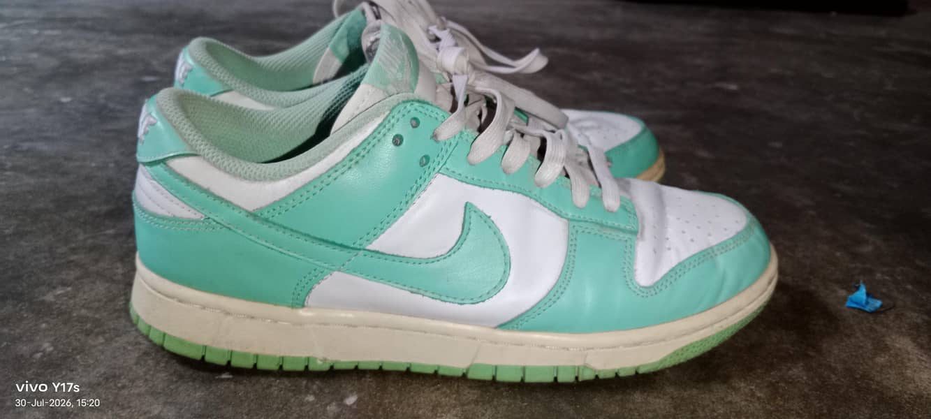 Nike Dunks clear Jade 1