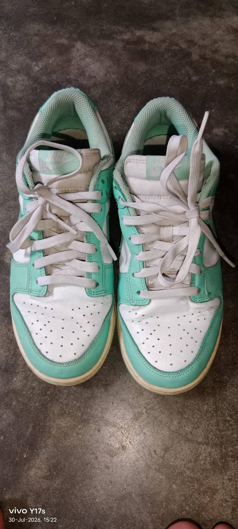 Nike Dunks clear Jade 5