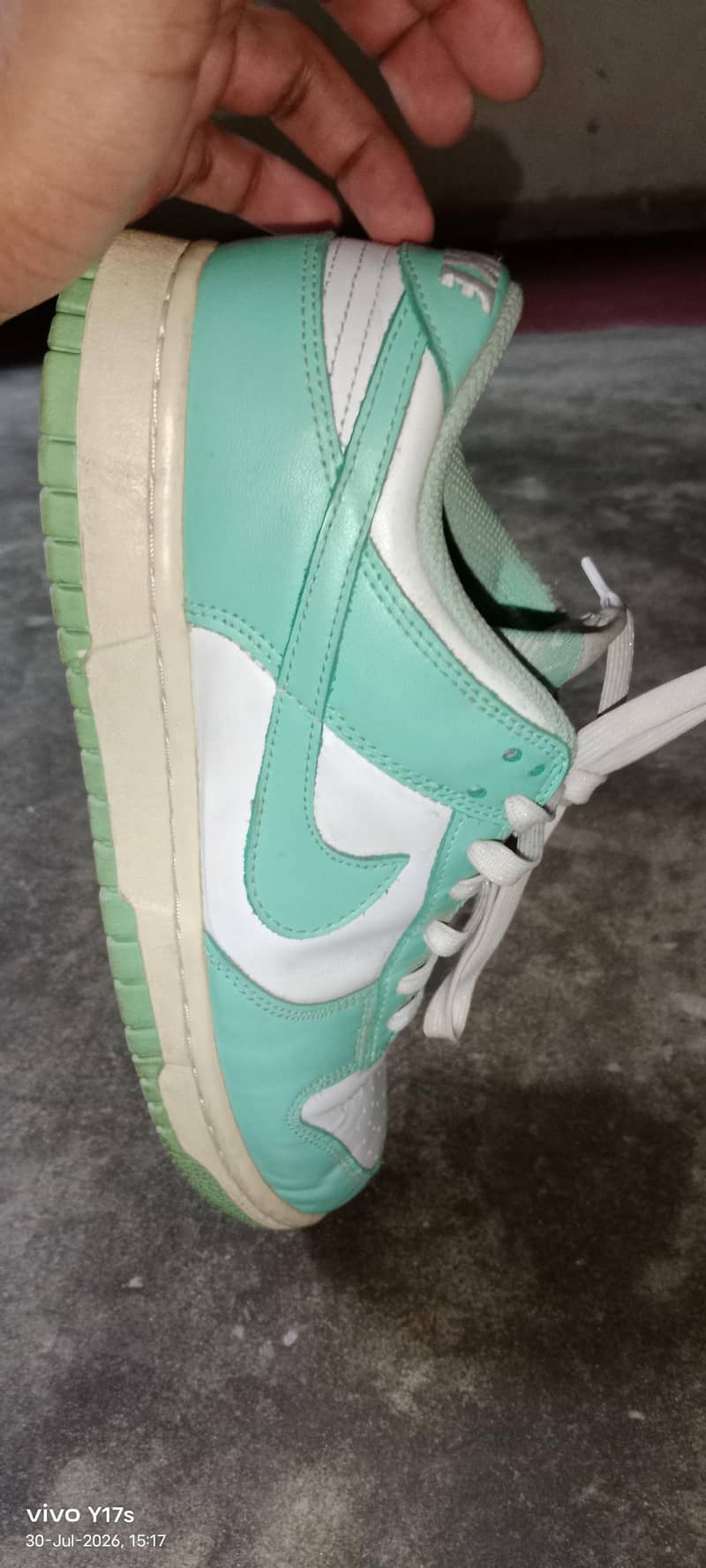 Nike Dunks clear Jade 6
