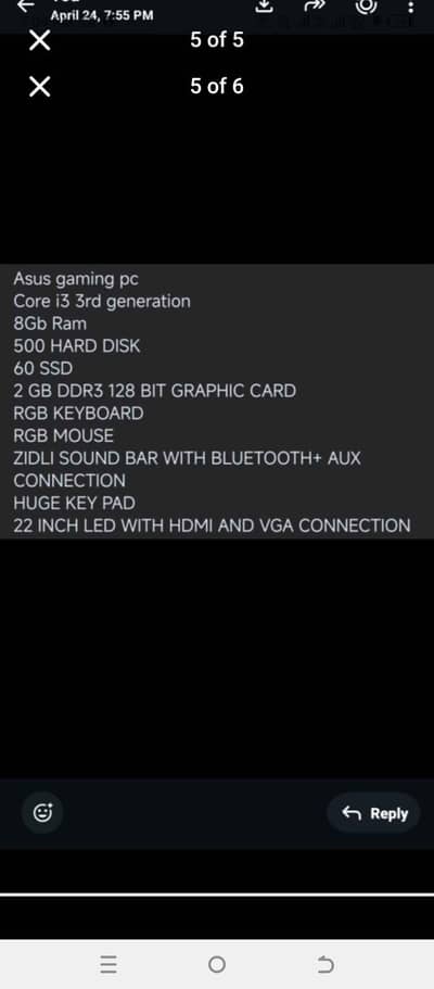 Gaming pc