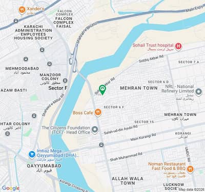 Industrial Land Of 240 Square Yards In Mehran Town For Rent