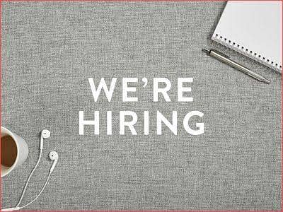we're hiring office staff (males/females)