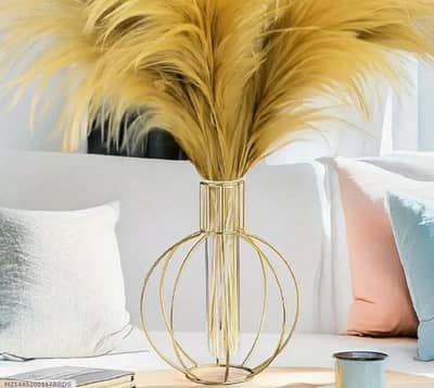 Golden Geometric Iron Home Decor