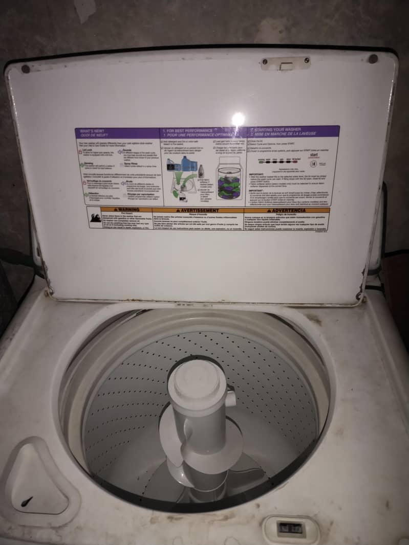 washing machine 1