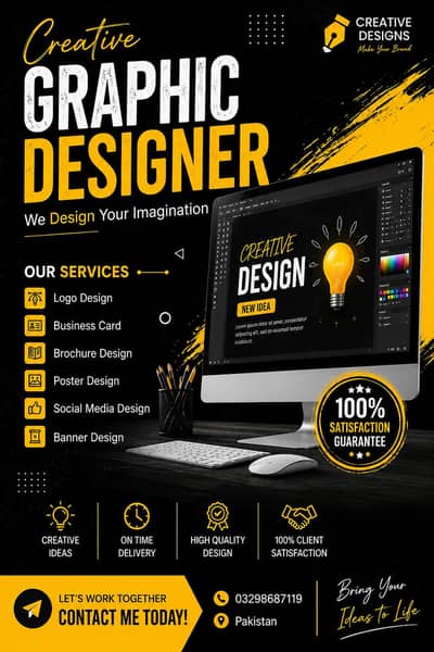 My Name Is Muhammad Soban And I Am A Graphic Designer