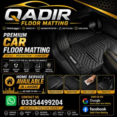 Car Floor Matting Premium Quality – Waterproof & Heavy Duty