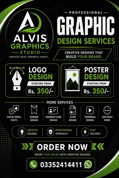 Professional Graphic Design Services |Logo| Social Media|Flyer Design
