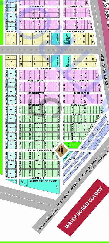 240 Sq Yd Plot Available In Saadi Garden Block 5 Scheme 33 Karachi