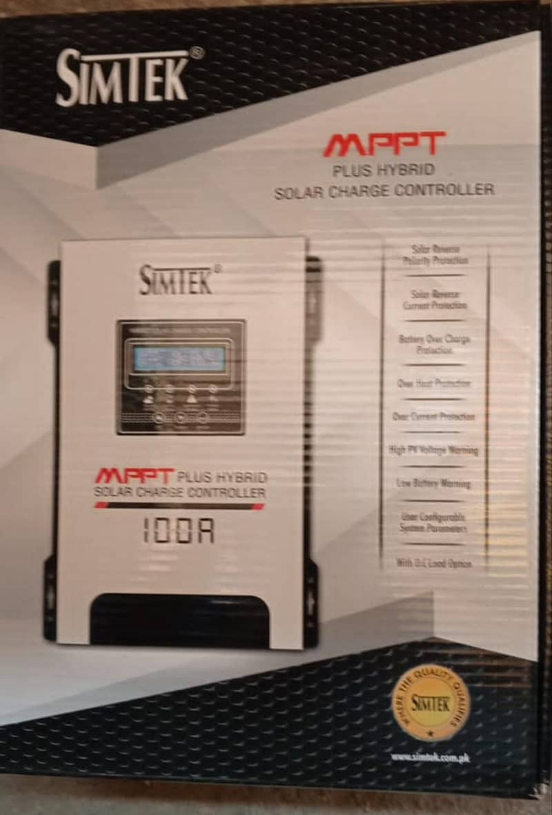 SimTek 48v dc Mppt charge controller 1
