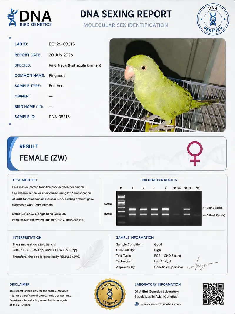 confirm male female DNA k sath exchange bhi ho sakta. fully hand tame — photo 4