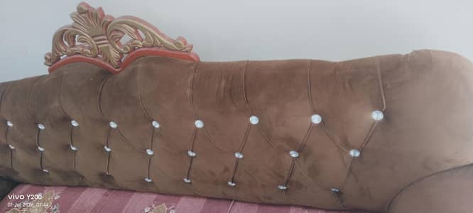 6 six seater brand new sofa set