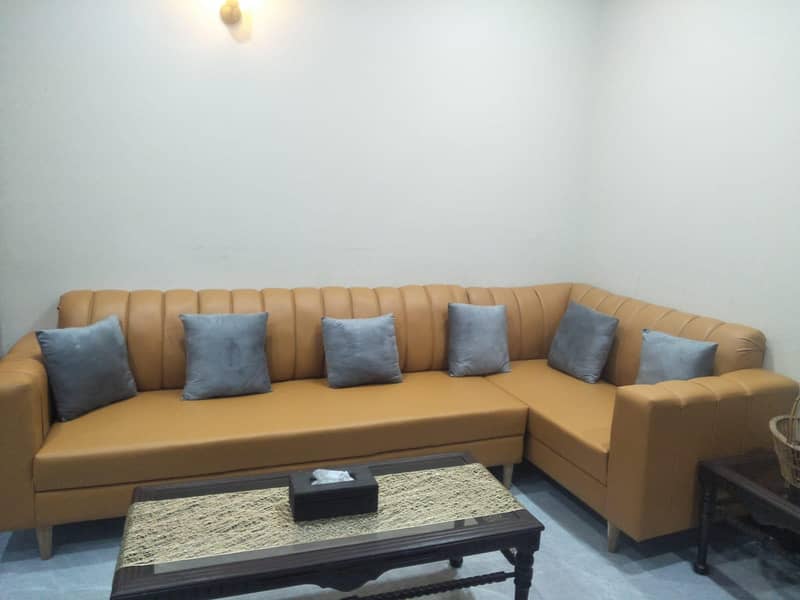 L shape sofa 0