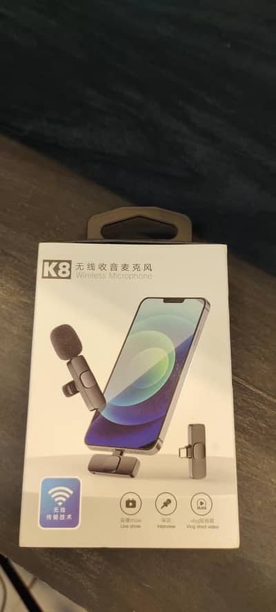 K 8 wireless microphone