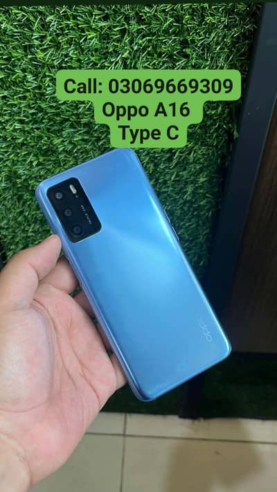 Oppo A16 Type C Android Version 12 4GB Ram Price Only 19999/-