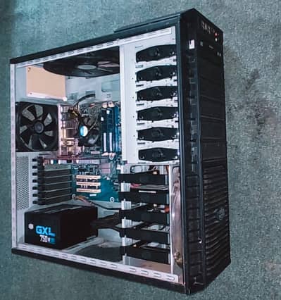 Cooler Master HAF932 Full Tower Casing and 750Watt Power Supply PSU