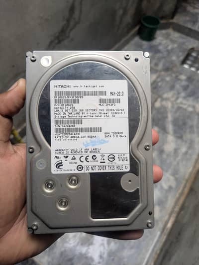 Hitachi w TB hard drive
