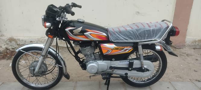 Honda CG 125 2022 Model All Punjab Number