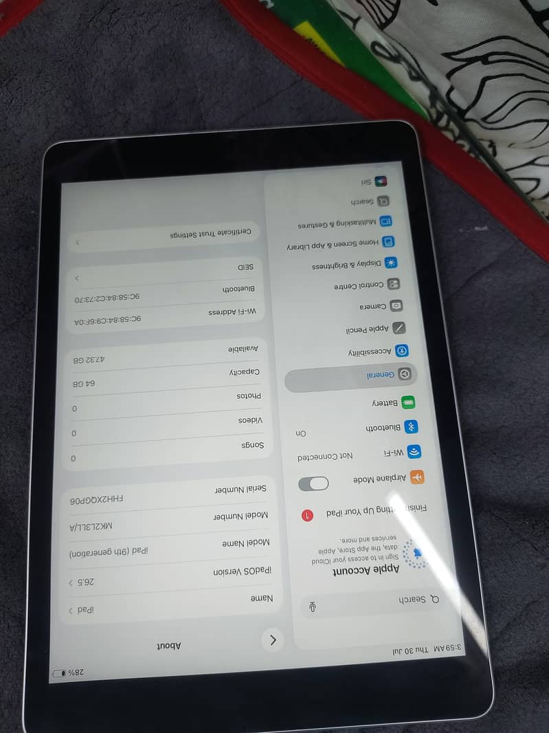ipad 9th generation 64gb 1