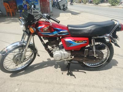 Honda CG 125 documentary clear biometer