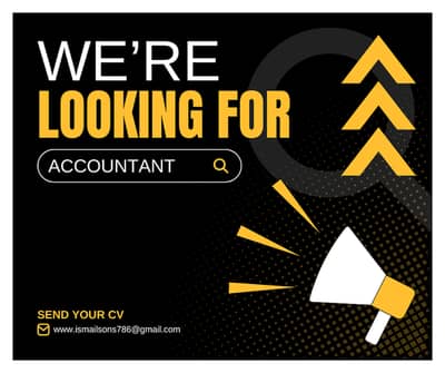 Accountant required for company