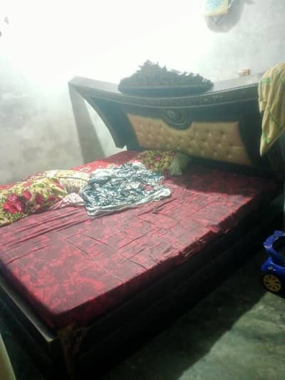 bed dressing almari