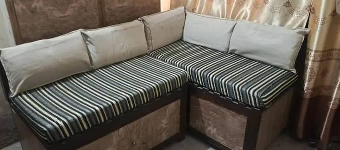 L shaped 4 seater best quality sofa