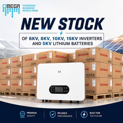 Lithium Batteries/Goodwe Battery 6kW–20kW Solar Inverters(Lithium Ion)