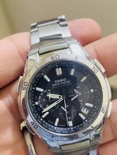 100%Original Casio Bracelet WaveCeptor Multiband 6 tough SolarwithBox