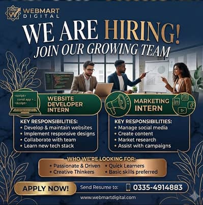 Female staff Required
