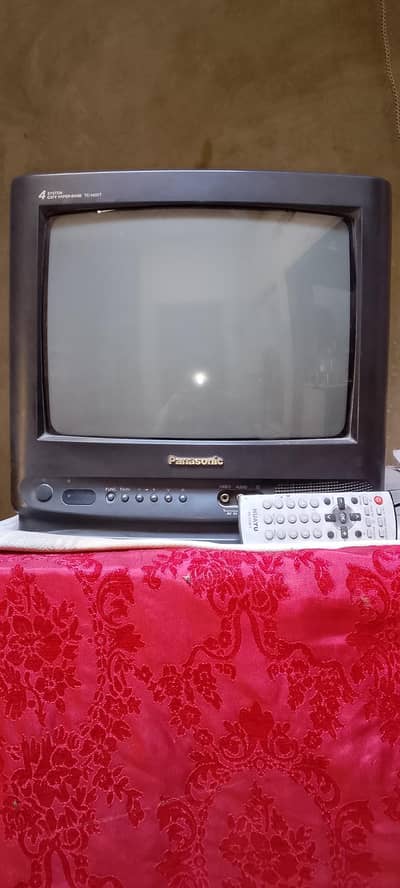 Contact 03222769601 Panasonic TV+rem for sale 10/10 Work Rs. 3500 only