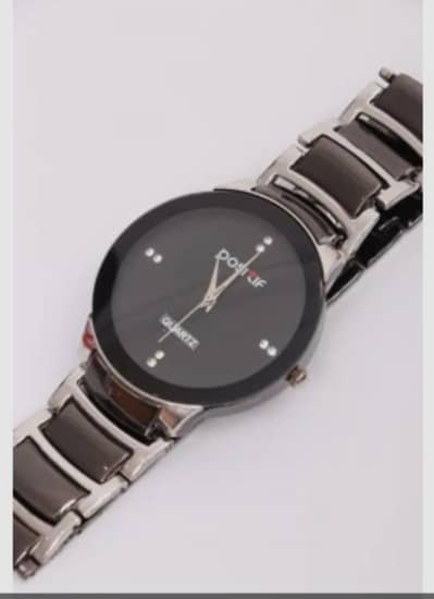 Black watch simple decent watch