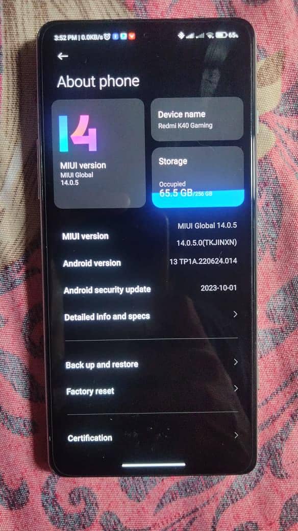 redmi k40 1