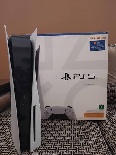 PS5 Fat Disc Edition 100/10 Mint Condition (With Complete Box)