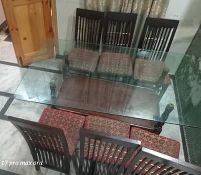 wood dining table 10years old
