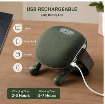 USB Rechargeable Portable Speaker – Cute Animal Design | 5-7 Hrs Batte