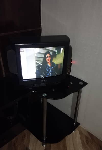 Sony Vintage Trinitron CRT Television 21 Inches With GADMEI Chanel Box