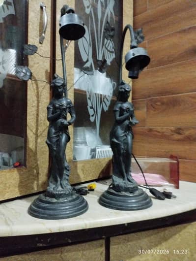 brass lamp antique