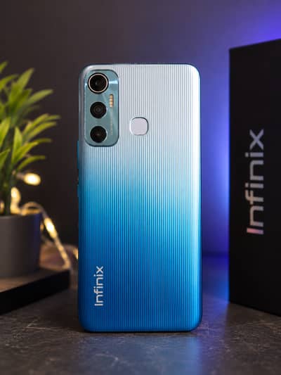Infinix Smart 6 Plus Smartphone | 4GB RAM128GB ROM | Dual SIM | Finger