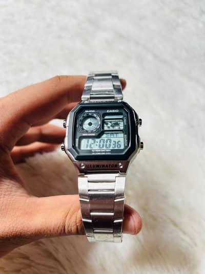 CCasio world time Digital watch(AE-1200WHD), For sale!