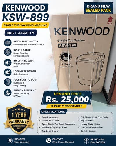 Washing Machine Kenwood