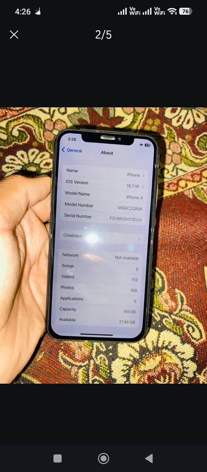 Apple iPhone X 1