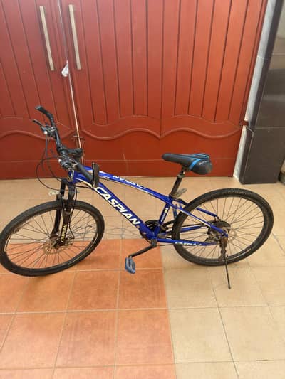 Caspian Mountain Bike | 21-Speed | Disc Brakes | Front Suspension