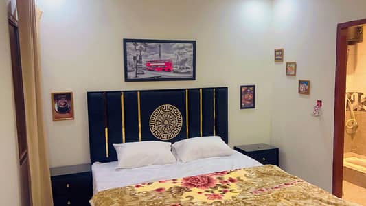 2 Bed Flat for Rent Per Day Only 4500 with All Services Best Guest House in Islamabad