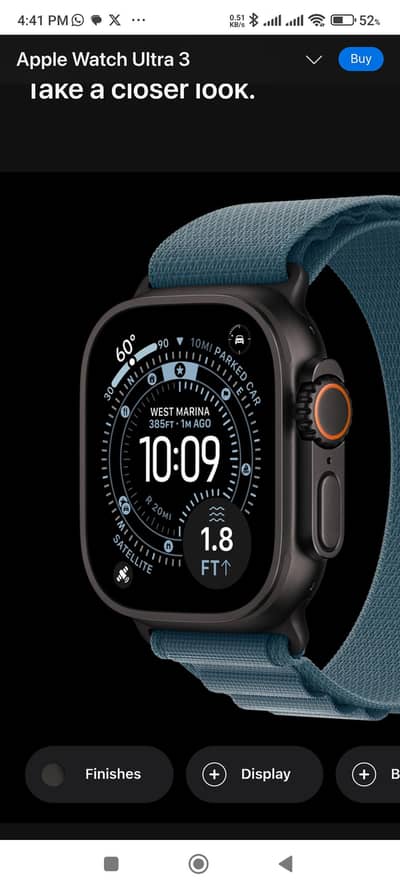 Apple Watch Ultra 3 49mm Black TI Black TML L