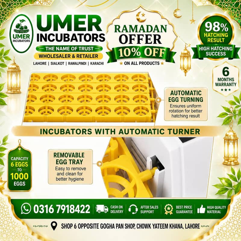 Automatic Egg Incubator | Egg Hatching Machine | Incubator | Brooder 5