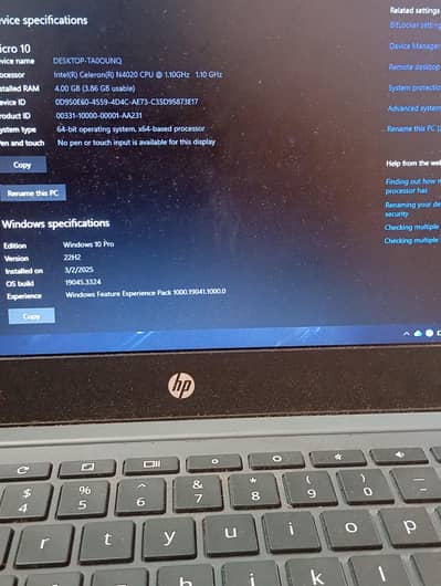 chromebook hp for sell no damage