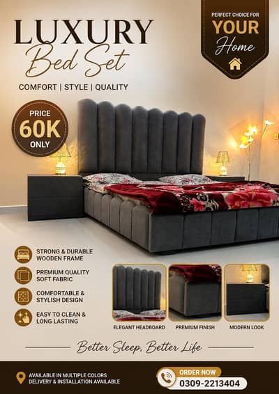 luxury kingside bed