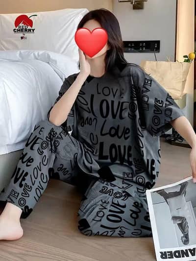 Printed design Night Suit brand new