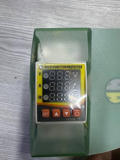 63A Digital Voltage & Current Protector