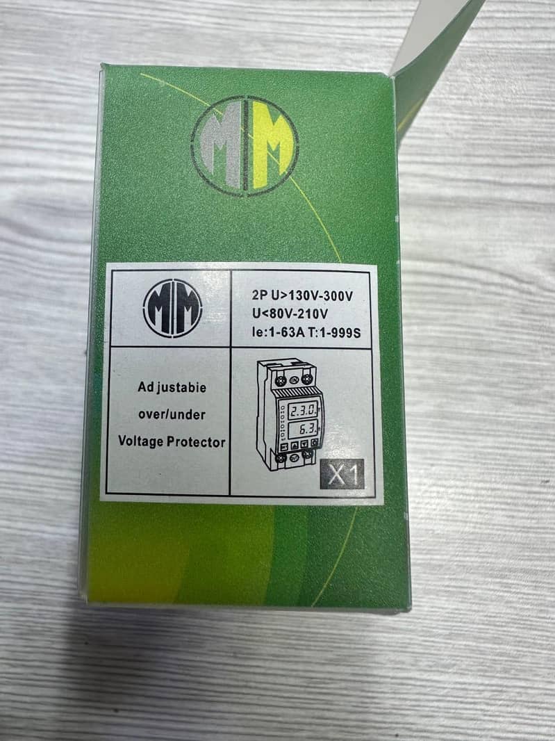 63A Digital Voltage & Current Protector 3